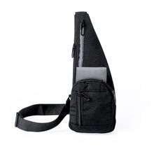 Bandolera con múltiples bolsillos Neg