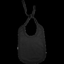 Babero Algodón Reversible con Cordón Black