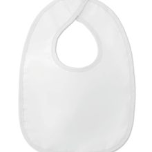 Babero de algodón Blanco