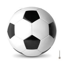 Balón de Fútbol T5 oficial en PVC Blanco/Negro