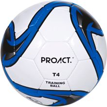Balón de fútbol talla 4 White / Royal Blue / Black Taille 4