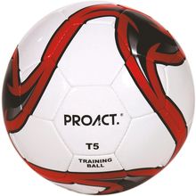 Balón de fútbol talla 5 White / Red / Black Taille 5