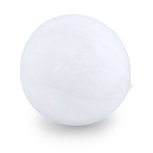 Balón inflable PVC con válvula Blanco