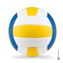 Balón Voleibol Talla 5 PVC con Aguja Multicolor