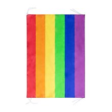 Bandera Orgullo con Cintas Sujeción Rain