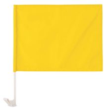 Banderín para Coche Palo 44cm Amarillo