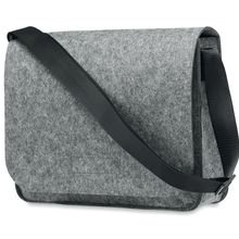 Bandolera Fieltro para Portátil 15" RPET Gris