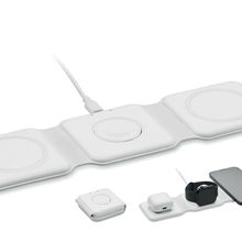 Base Carga 3 en 1 Qi Plegable Blanco