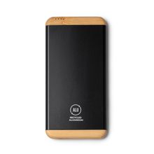 Batería externa 5000 mAh con USB y Tipo C Negro