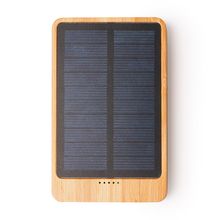 Batería externa solar con 4000 mAh Crudo
