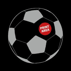 Balón de reglamento tamaño oficial | Zona 1 | 50 x 46