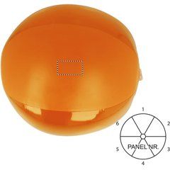 Balón de Playa Inflable Ø24cm | PANEL 1 PAD | 45 x 25
