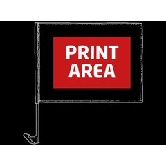 Banderín para Coche Palo 44cm | Centro bandera | 290 x 200