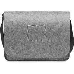Bandolera Fieltro para Portátil 15" RPET | FRONT DEBOSSING | 100 x 80