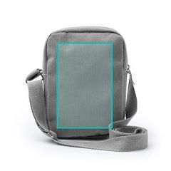 Bandolera de pana con cierre de cremallera | ZONA1 | 90 x 140