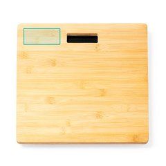 Báscula de bambú con función peso y temperatura | ZONA2 | 80 x 35