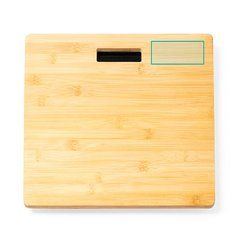 Báscula de bambú con función peso y temperatura | ZONA3 | 80 x 35