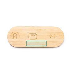 Base de carga inalámbrica 3 en 1 con 15W | ZONA1 | 60 x 15