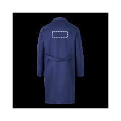 Bata de sarga con botones | Posterior | 270 x 100