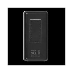 Batería externa de 20000 mAh | upper back | 35 x 70