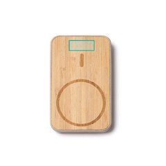Batería externa de bambú 5000 mAh | ZONA1 | 30 x 15