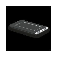 Batería portátil de aluminio | Delantera | 120 x 50