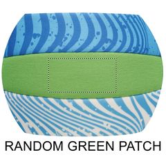 Balón de playa neopreno interior goma | RANDOM GREEN PATCH | 40 x 20