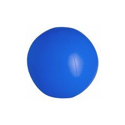 Balón de playa personalizado de PVC opaco Ø 28 cm aprox. Azul