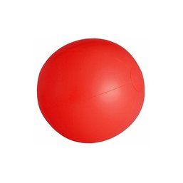 Balón de playa personalizado opaco Ø 28 cm Rojo