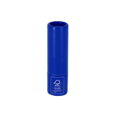 Bálsamo Labial en Cartón Reciclado aroma vainilla Azul
