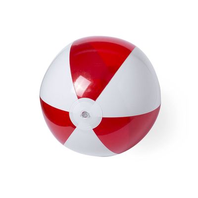 Balón Inflable Bicolor PVC Roj