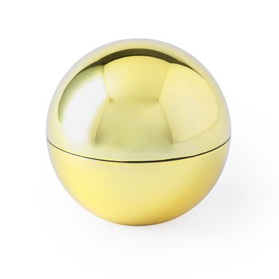 Balsamo labial de vainilla en esfera metalizada Dor