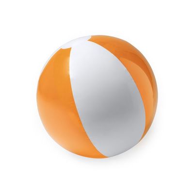 Balón PVC inflable Naranja Talla Única Infantil