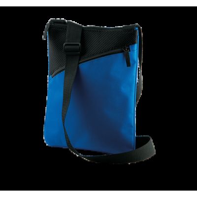 Bandolera con Bolsillo frontal y Asa ajustable. Royal Blue