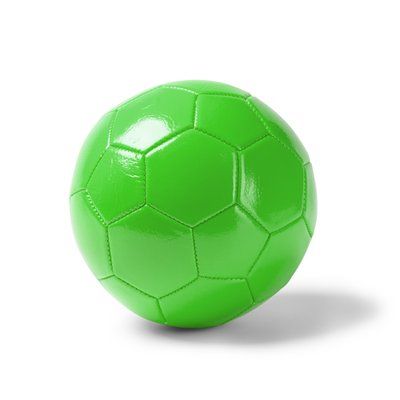 Balón de fútbol tamaño 2 Verde Helecho Talla Única Adulto