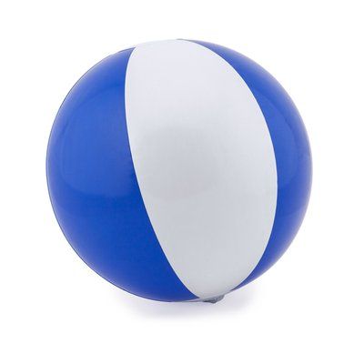 Balón inflable PVC con válvula Blanco/Royal