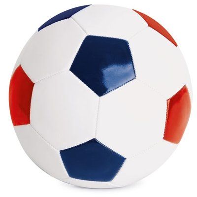 Balón de reglamento azul y rojo