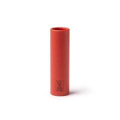 Bálsamo labial con estuche Rojo Talla Única Adulto