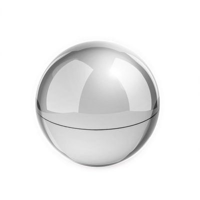 Bálsamo labial con estuche SPF15 Plata Talla Única Adulto