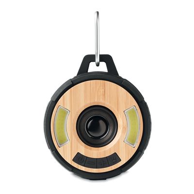Bambú Altavoz 5.0 3W COB IPX4 2h