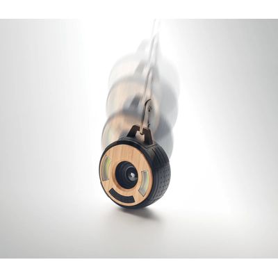 Bambú Altavoz 5.0 3W COB IPX4 2h