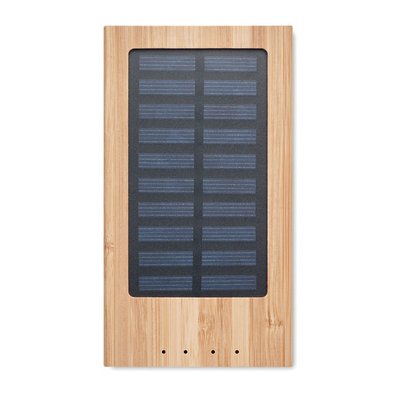 Bambú Power Bank Solar 4000 mAh