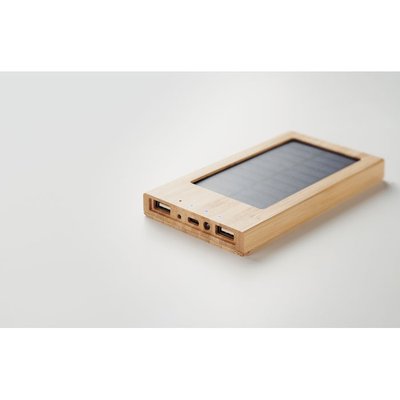 Bambú Power Bank Solar 4000 mAh