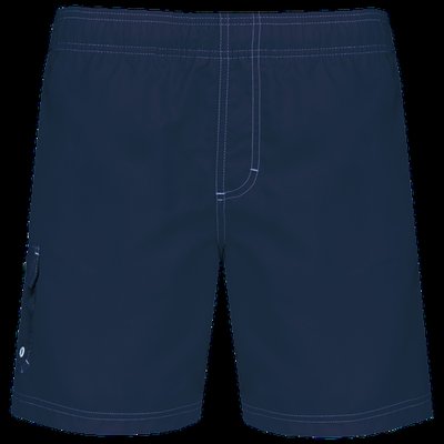 Bañador con cintura elástica y bolsillos Navy XL