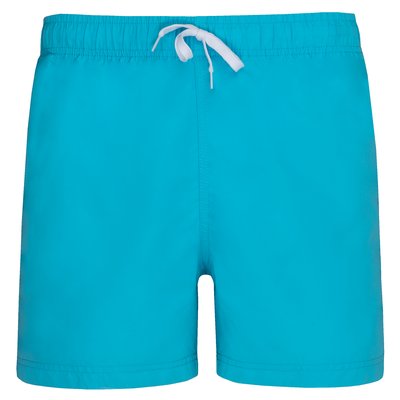 Bañador con cintura elástica Light Turquoise XXL