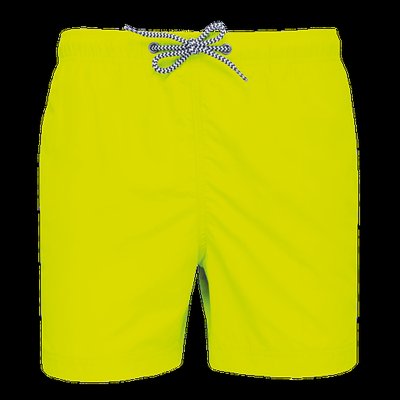 Bañador con tejido ligero Fluorescent Yellow M