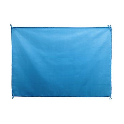 Bandera tamaño XL 100x70cm en suave poliéster publicitaria Azul Claro