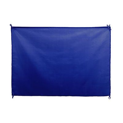 Bandera tamaño XL 100x70cm en suave poliéster publicitaria Azul