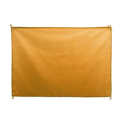Bandera tamaño XL 100x70cm en suave poliéster publicitaria Naranja