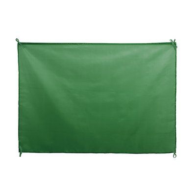 Bandera tamaño XL 100x70cm en suave poliéster publicitaria Verde